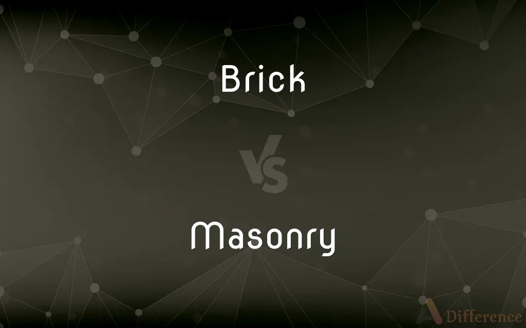 Brick vs. Masonry — What's the Difference?