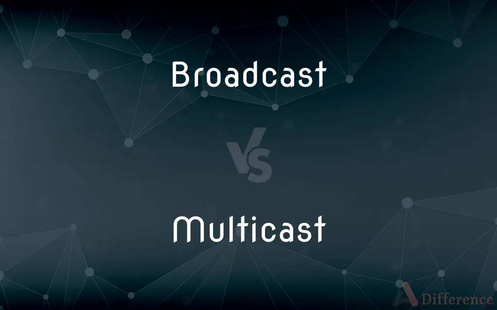 Broadcast vs. Multicast — What's the Difference?