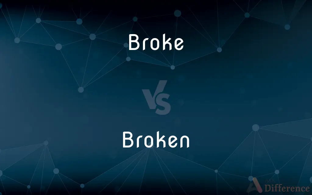 Broke vs. Broken — What's the Difference?