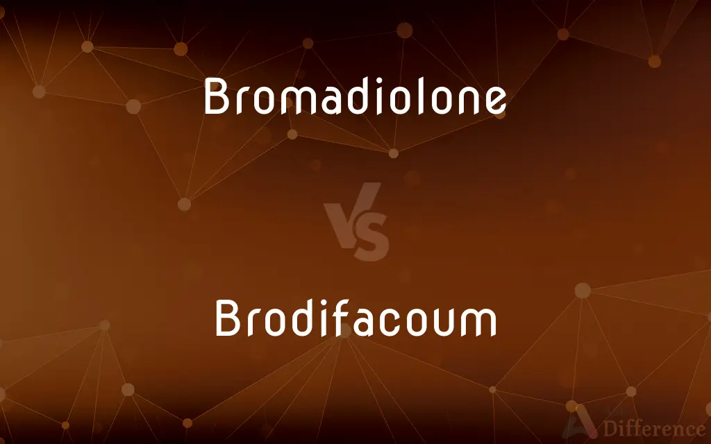 Bromadiolone vs. Brodifacoum — What's the Difference?