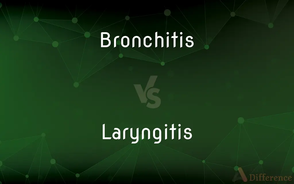 Bronchitis vs. Laryngitis — What's the Difference?