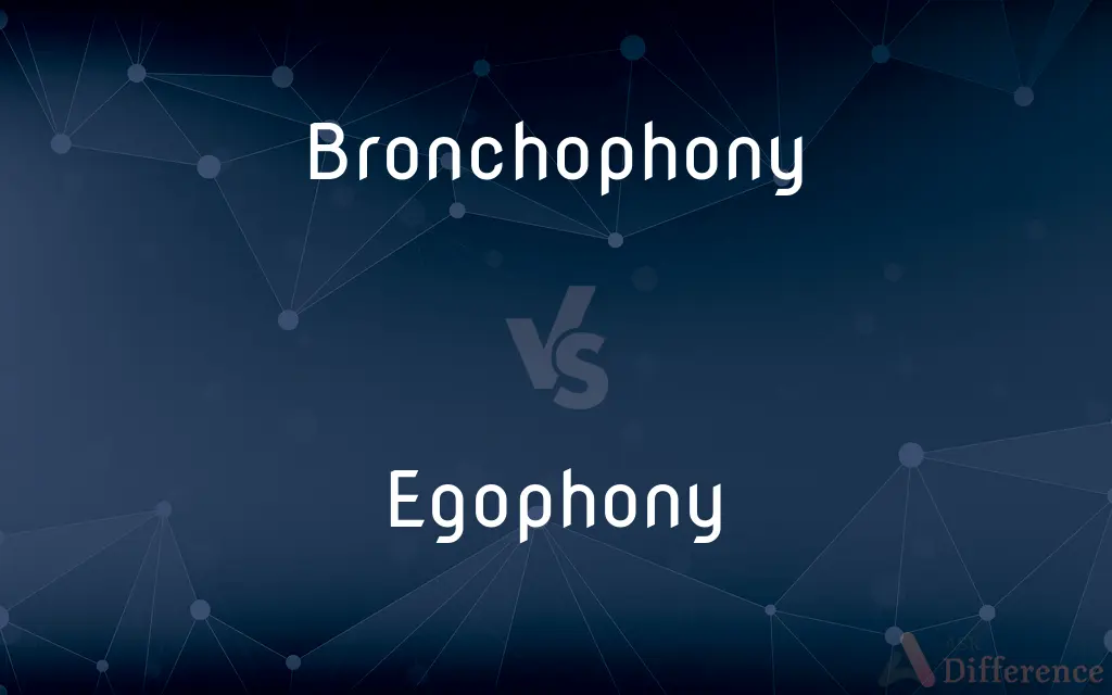 Bronchophony vs. Egophony — What's the Difference?
