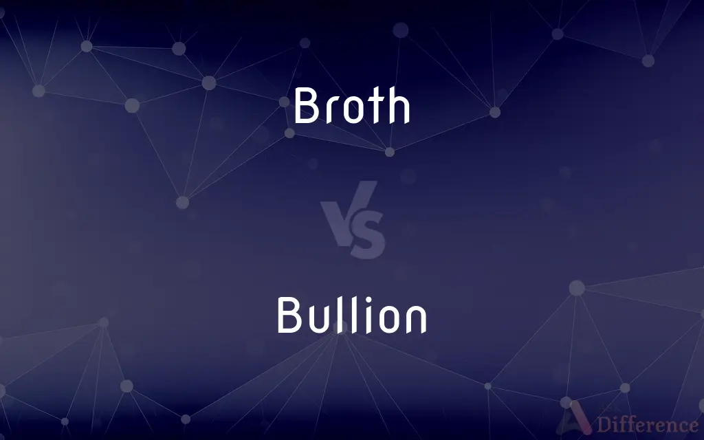 Broth vs. Bullion — What's the Difference?