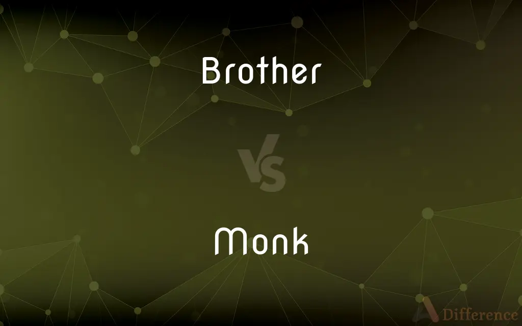 Brother vs. Monk — What's the Difference?