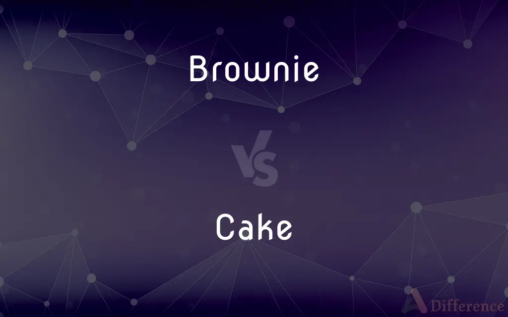 Brownie vs. Cake — What's the Difference?