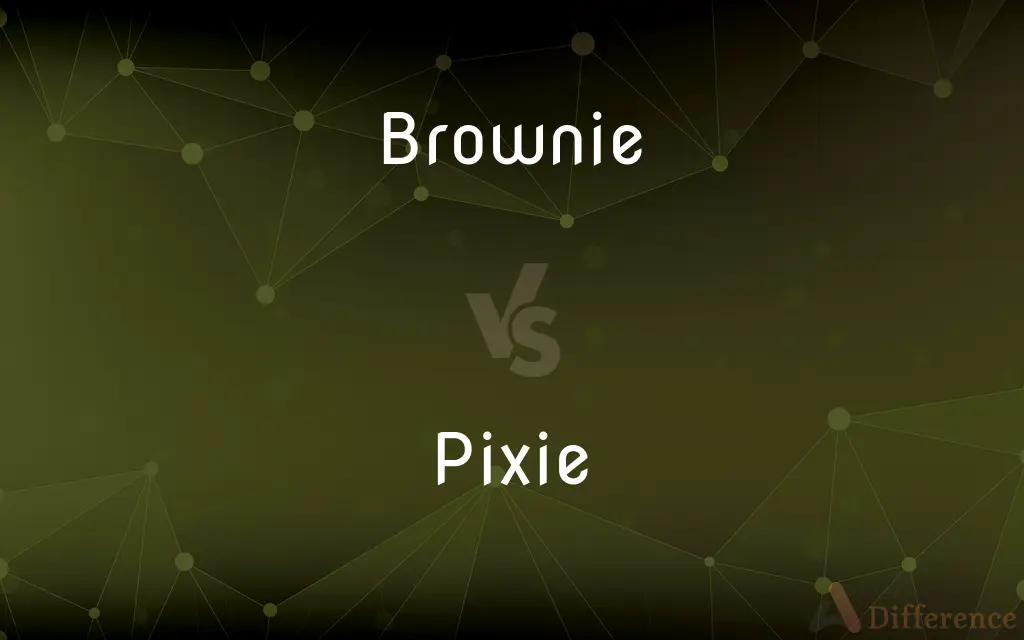 Brownie vs. Pixie — What's the Difference?