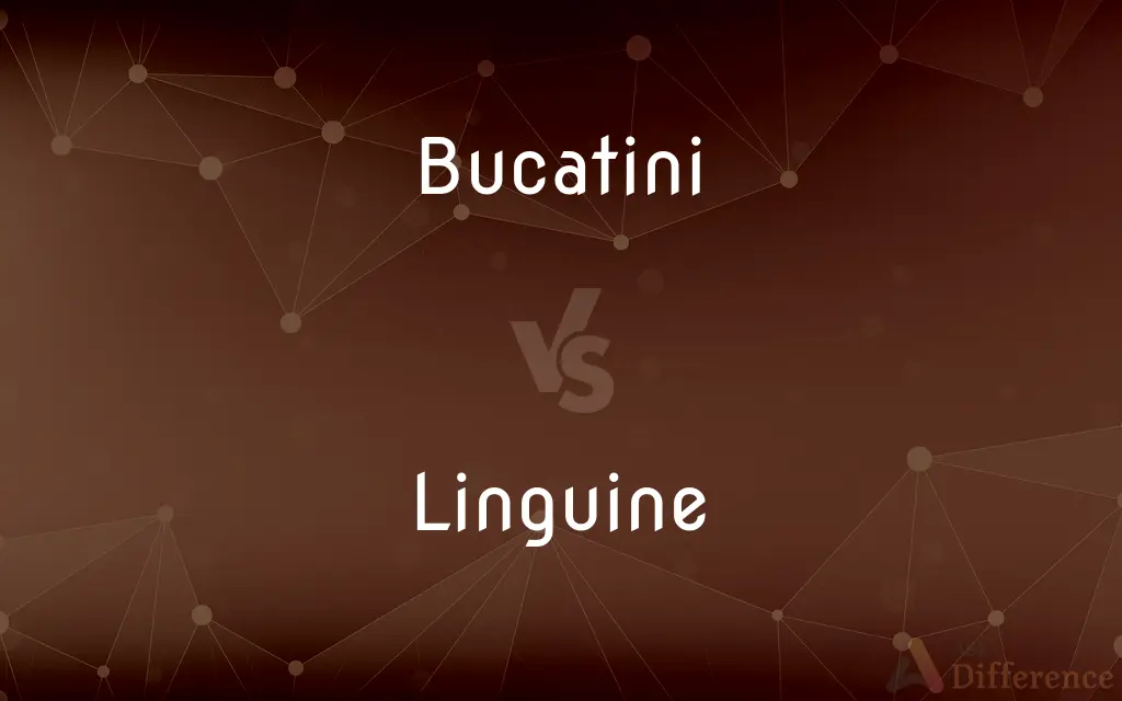 Bucatini vs. Linguine — What's the Difference?