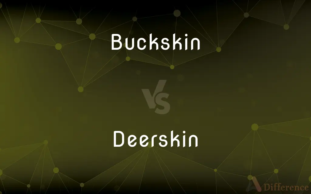 Buckskin vs. Deerskin — What's the Difference?