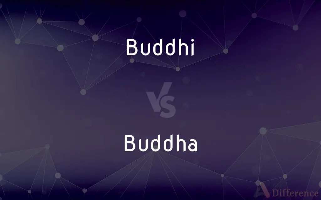 Buddhi vs. Buddha — What's the Difference?