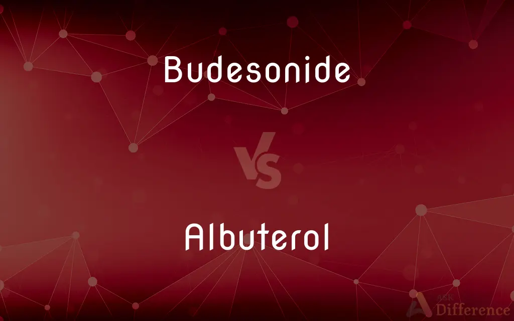Budesonide vs. Albuterol — What's the Difference?