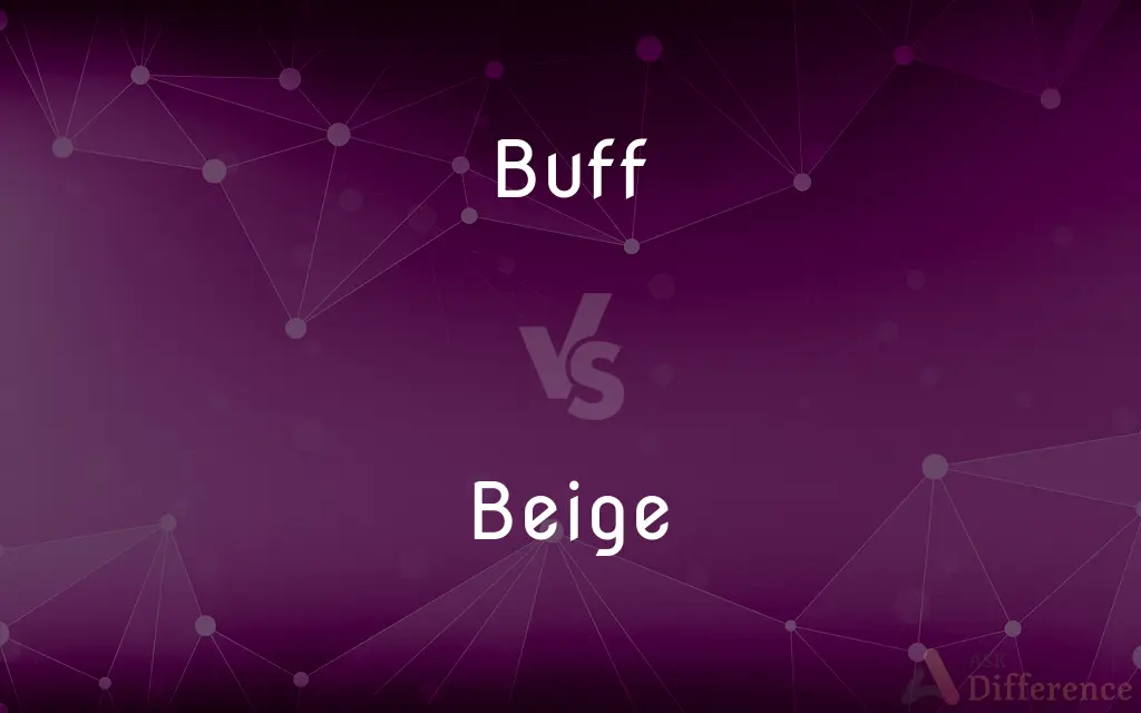 Buff vs. Beige — What's the Difference?