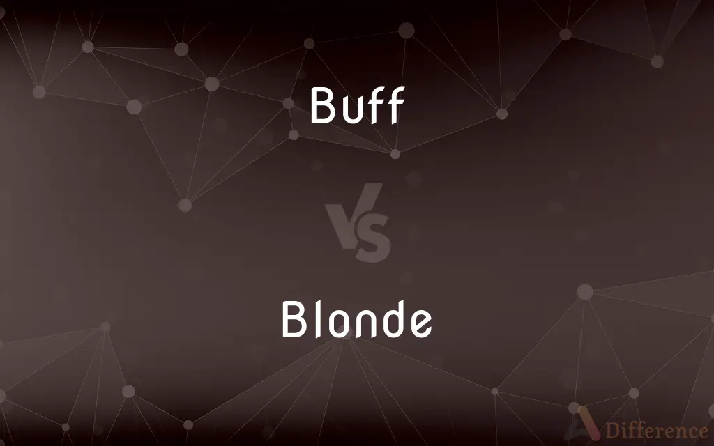 Buff vs. Blonde — What's the Difference?