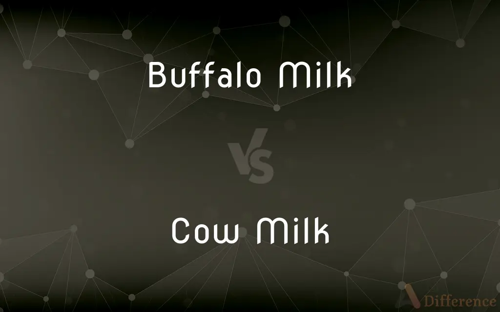 Buffalo Milk vs. Cow Milk — What's the Difference?