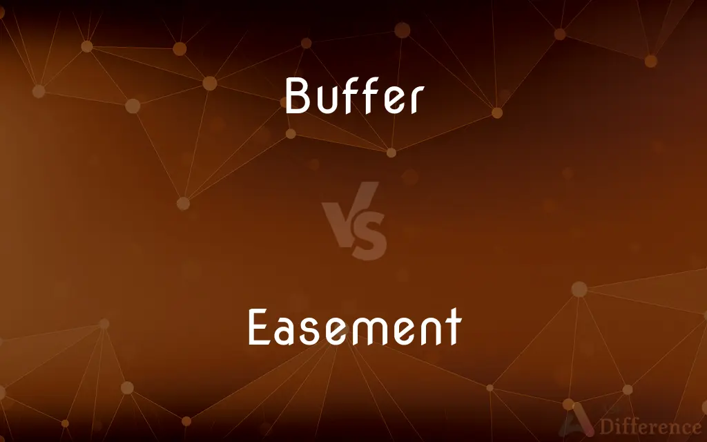 Buffer vs. Easement — What's the Difference?