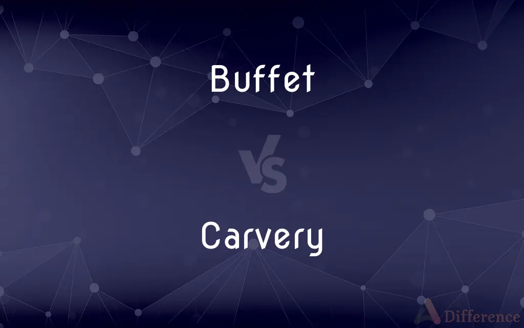 Buffet vs. Carvery — What's the Difference?