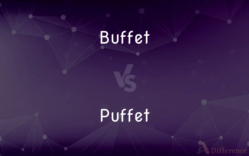 Buffet vs. Puffet — Which is Correct Spelling?