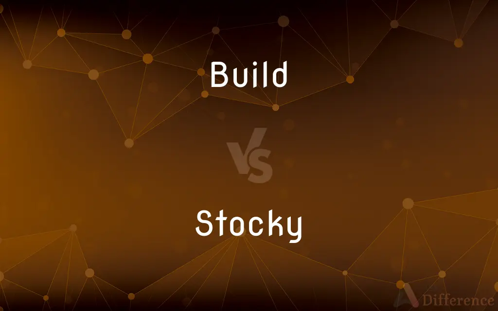 Build vs. Stocky — What's the Difference?