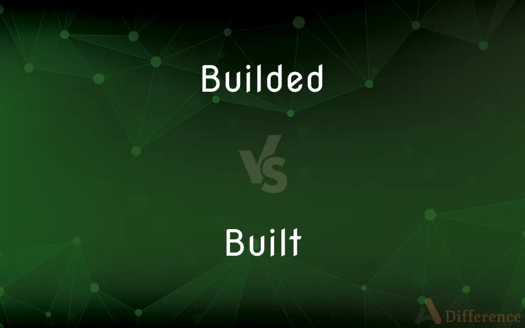 Builded vs. Built — Which is Correct Spelling?