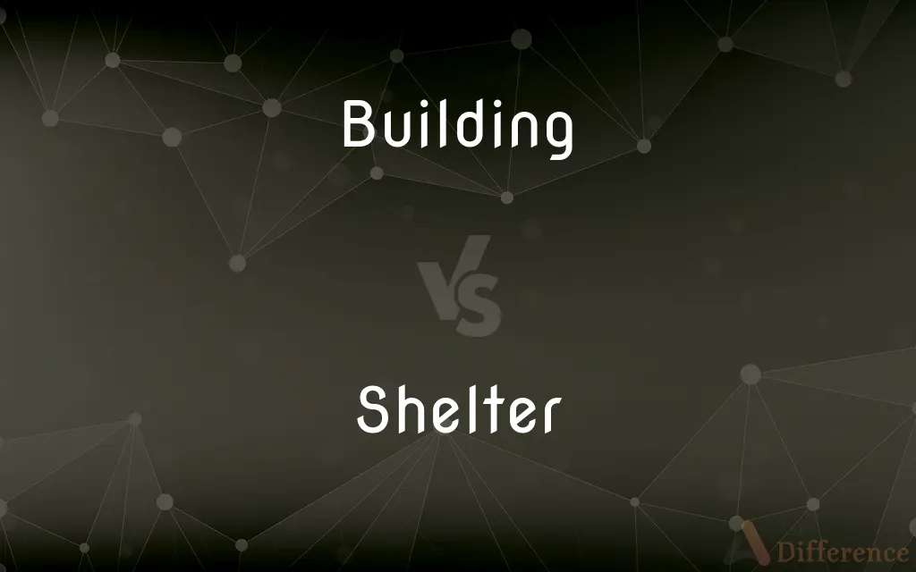 Building vs. Shelter — What's the Difference?