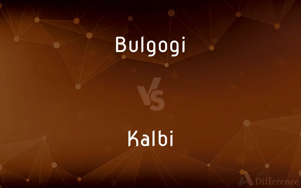 Bulgogi vs. Kalbi — What's the Difference?