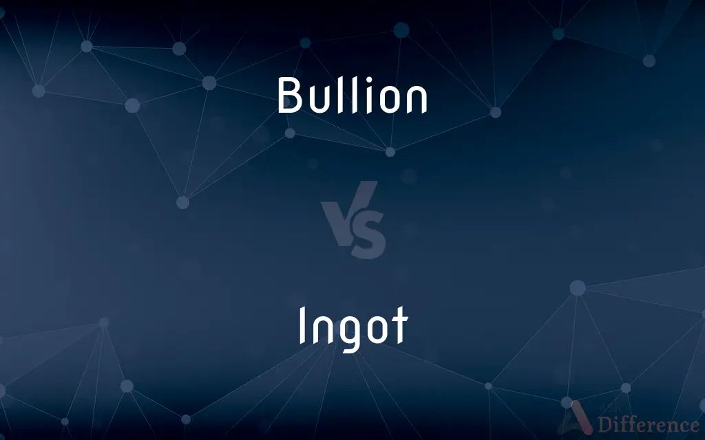 Bullion vs. Ingot — What's the Difference?