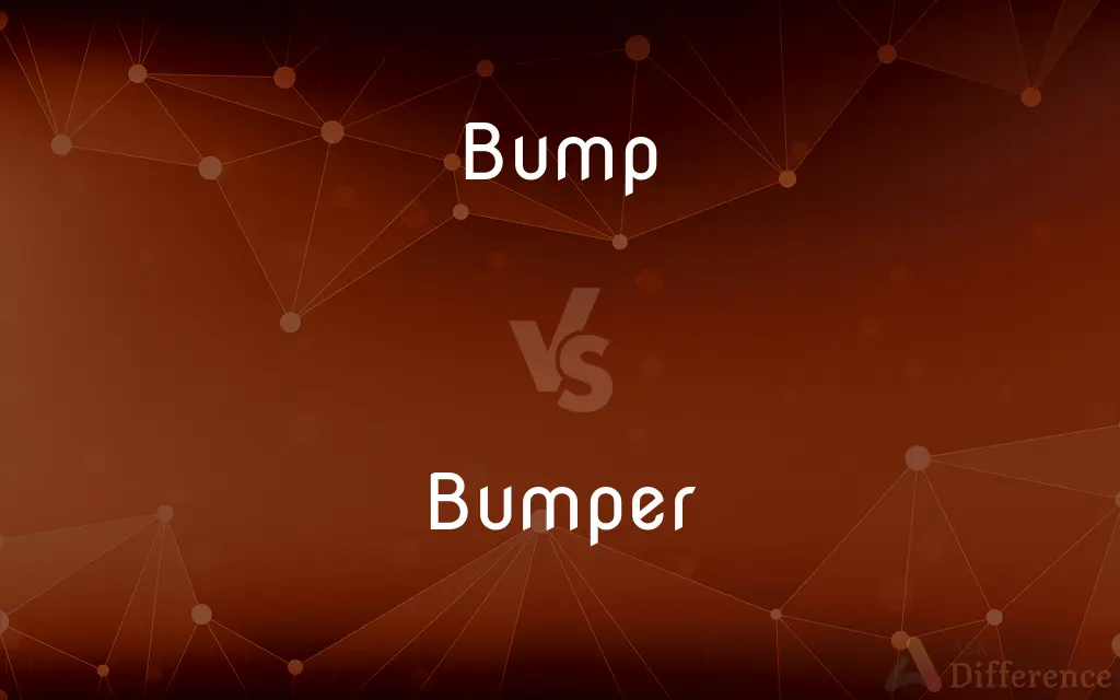 Bump vs. Bumper — What's the Difference?