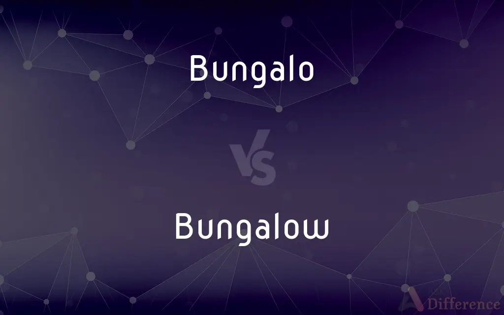 Bungalo vs. Bungalow — Which is Correct Spelling?
