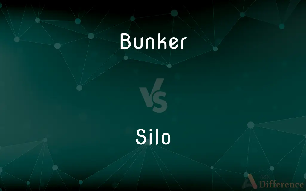 Bunker vs. Silo — What's the Difference?