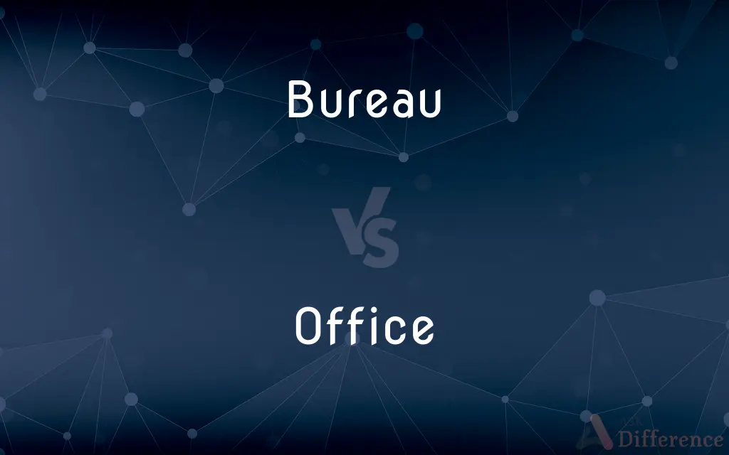 Bureau vs. Office — What's the Difference?