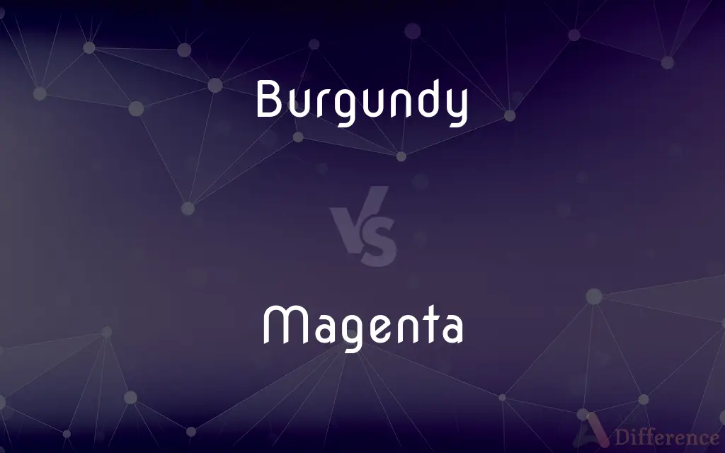 Burgundy vs. Magenta — What's the Difference?