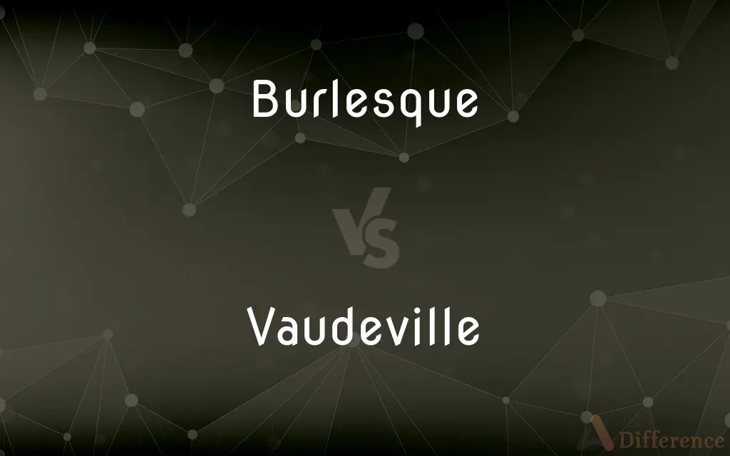 Burlesque vs. Vaudeville — What's the Difference?
