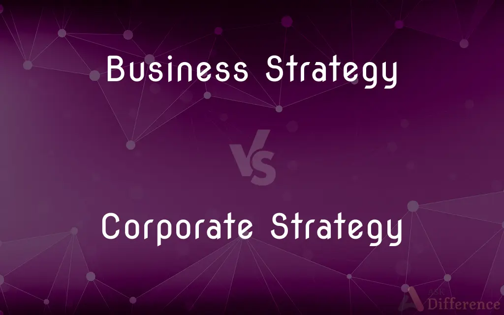 Business Strategy vs. Corporate Strategy — What's the Difference?