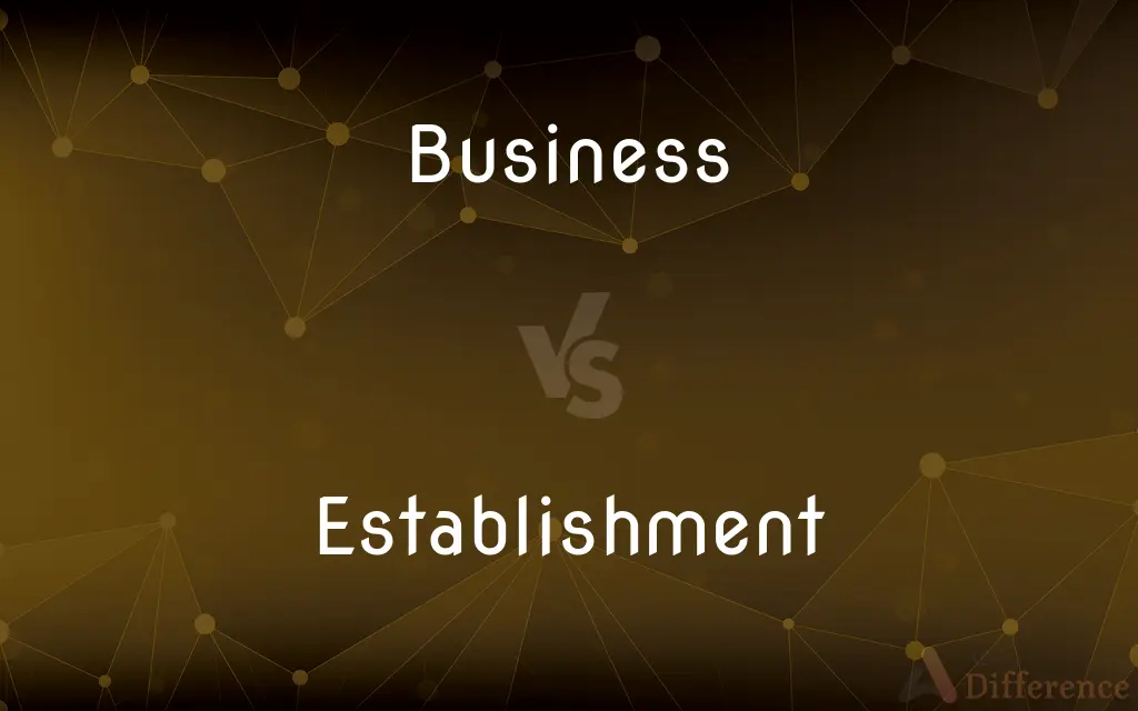 Business vs. Establishment — What's the Difference?