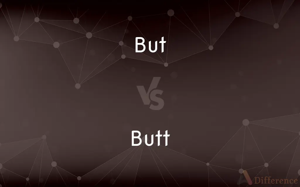 But vs. Butt — What's the Difference?