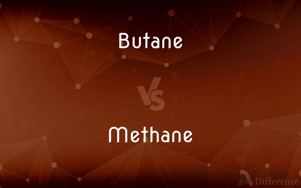 Butane vs. Methane — What's the Difference?