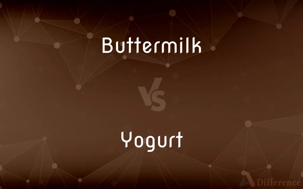 Buttermilk vs. Yogurt — What's the Difference?