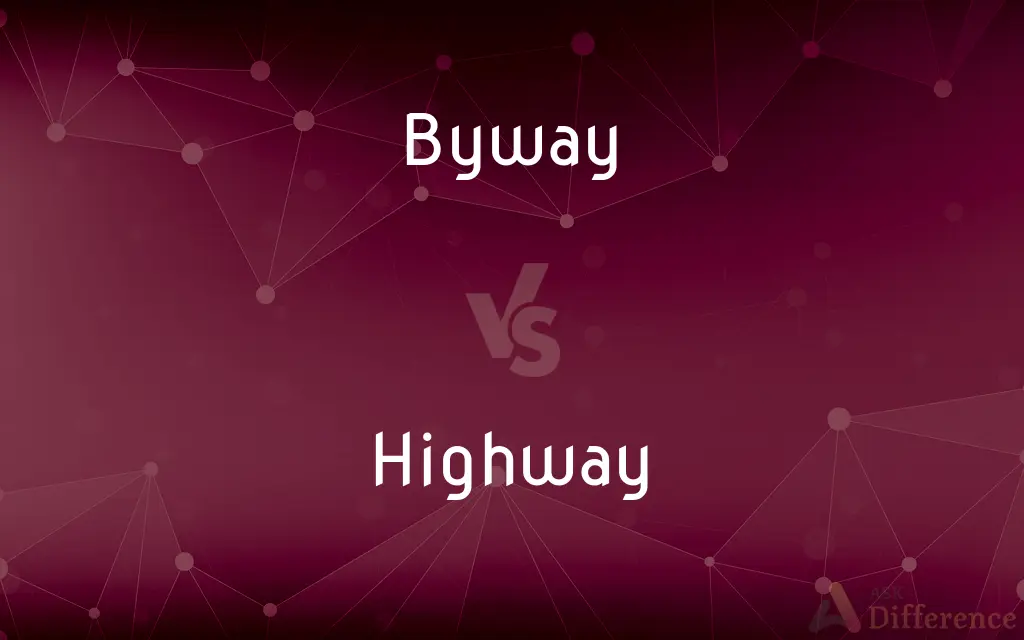 Byway vs. Highway — What's the Difference?