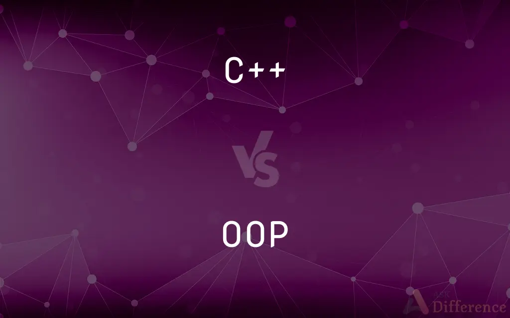 C++ vs. OOP — What's the Difference?