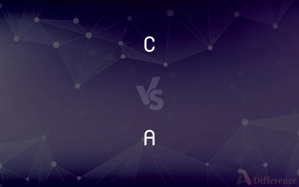 C vs. A — What's the Difference?