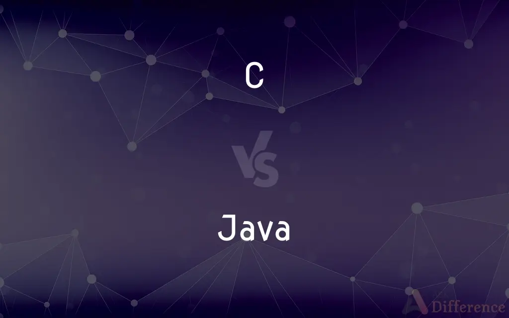 C vs. Java — What's the Difference?