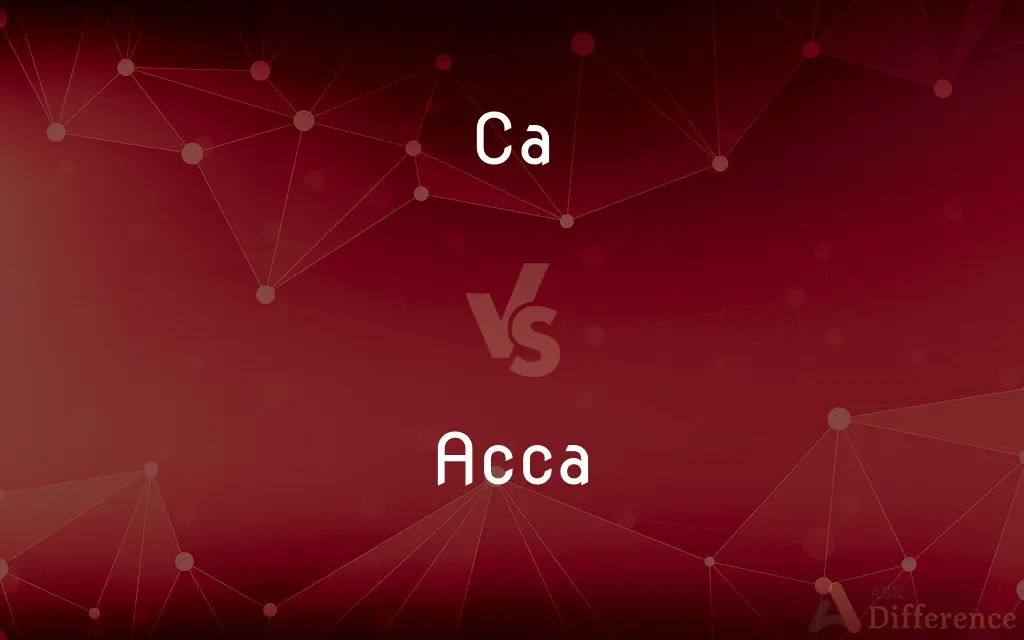 CA vs. ACCA — What's the Difference?