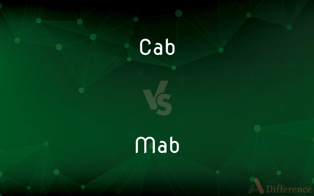 Cab vs. Mab — What's the Difference?