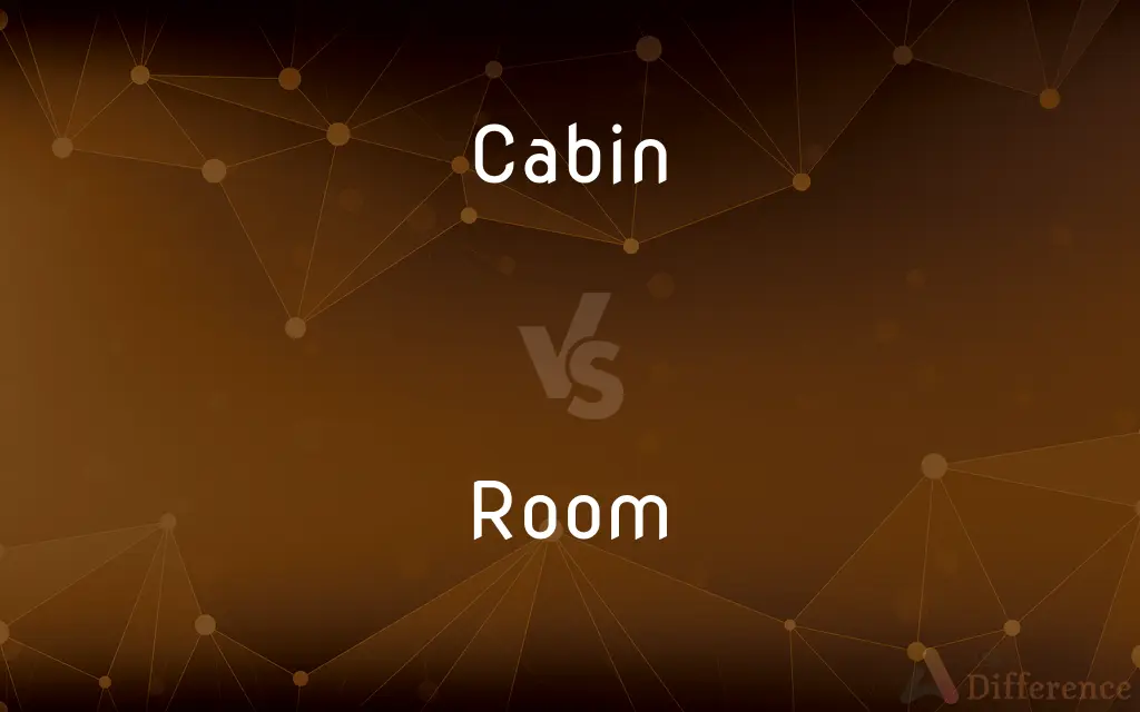 Cabin vs. Room — What's the Difference?