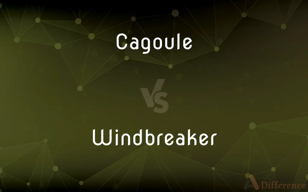 Cagoule vs. Windbreaker — What's the Difference?