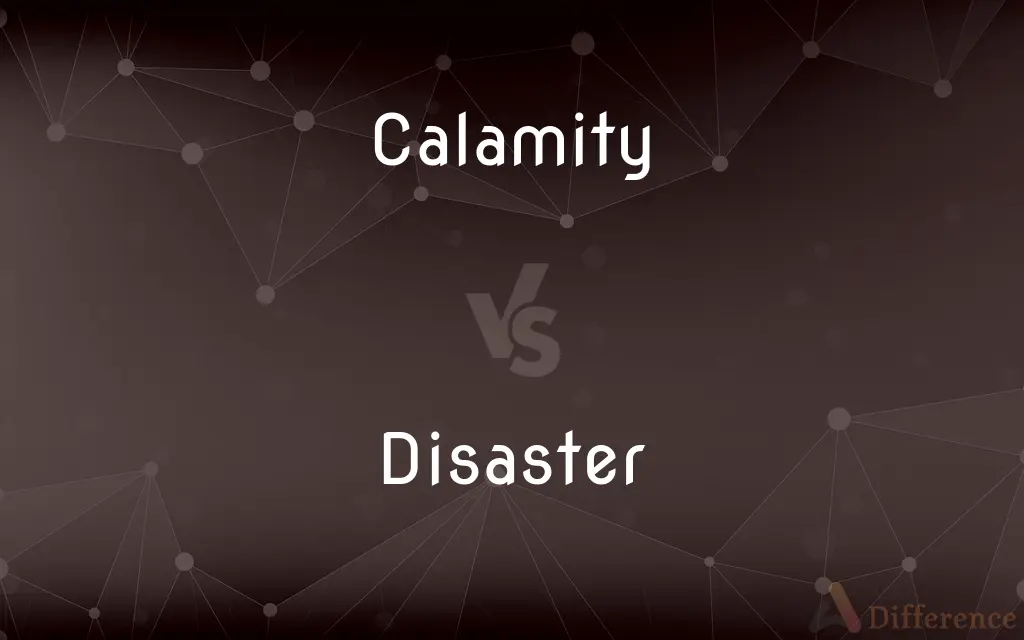 Calamity vs. Disaster — What's the Difference?