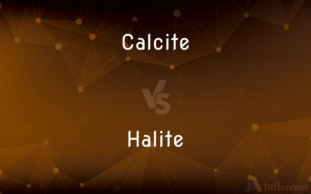 Calcite vs. Halite — What's the Difference?
