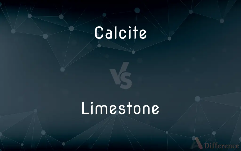 Calcite vs. Limestone — What's the Difference?
