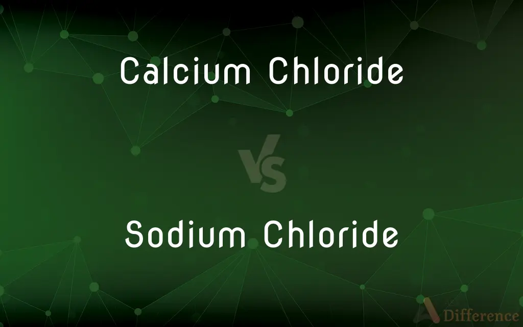 Calcium Chloride vs. Sodium Chloride — What's the Difference?
