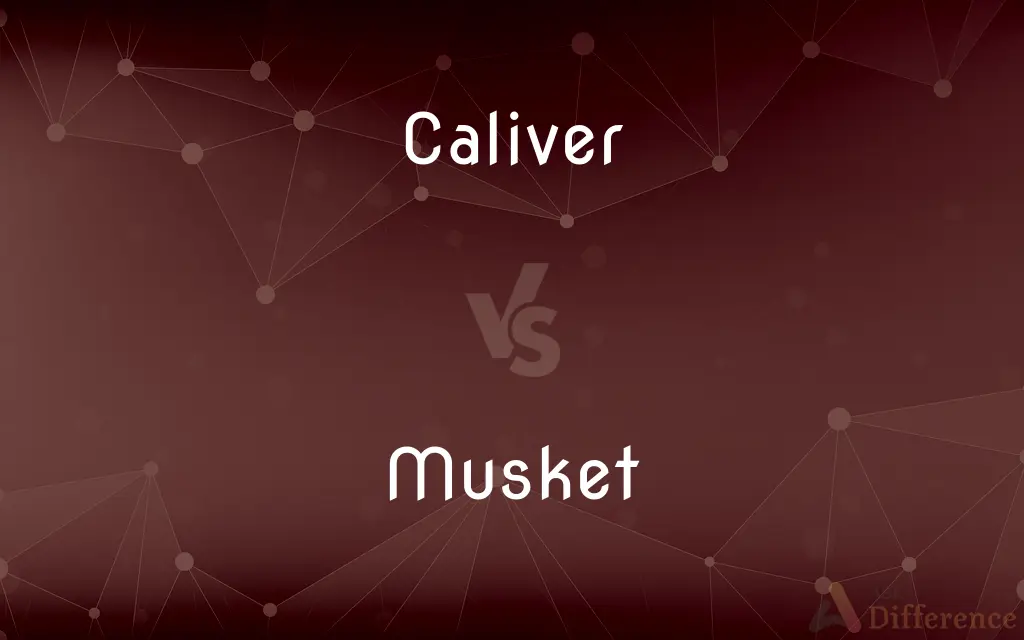 Caliver vs. Musket — What's the Difference?