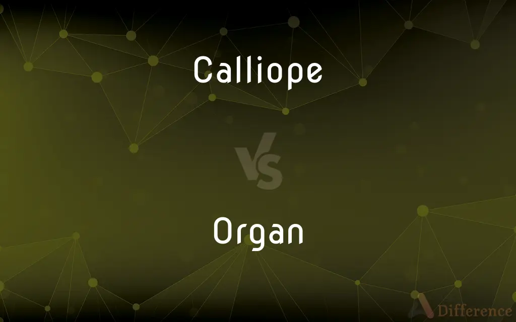 Calliope vs. Organ — What's the Difference?